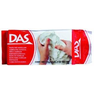 Prang DAS Air Hardening Clay, 2.2 Pound Block, White (387500)