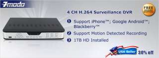 Channel Security Surveillance DVR Video Record System 1TB SKU# DVR 
