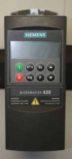 Siemens Micromaster 420 Inverter Drive 6SE6420 2UD17 5AA1 ++  