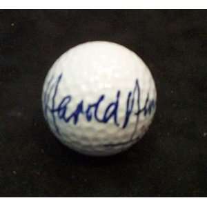  Harold Henning Autographed Golf Ball