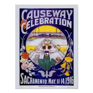  Sacramento Causeway Celebration Poster