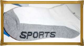 Lot Boys Ankle Sport Socks 80% Cotton Size 6X Brand New NWT Free 