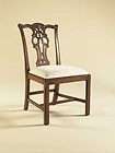 Maitland Smith 4030 596 Carved Aged Regency Mahogany Chippendale Side 