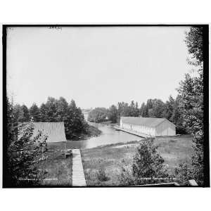 On old river,Charlevoix 