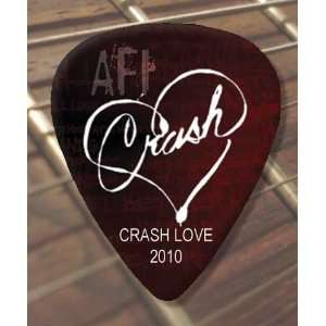  AFI Crash Love 2010 Tour Premium Guitar Pick x 5 Medium 