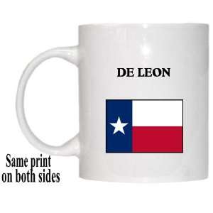  US State Flag   DE LEON, Texas (TX) Mug 