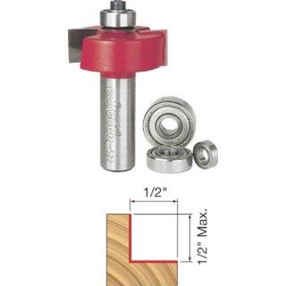 Freud 32 522 Multi Rabbet Router Bit Set with 4 Bearings   1/2 Inch 