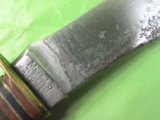 MARBLES GLADSTONE MICH fighting knife dagger USA  