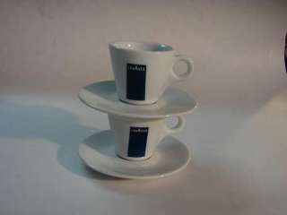 Lavazza Espresso Cup and Saucer 2 sets  