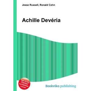  Achille DevÃ©ria Ronald Cohn Jesse Russell Books