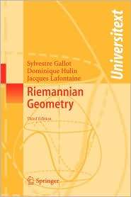 Riemannian Geometry, (3540204938), Sylvestre Gallot, Textbooks 
