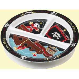  Sugar Booger Ahoy Matey Divided Suction Plate Baby