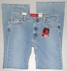 womens LEVI jeans 519 Low Stretch Flare 15 35 x 33 NWT  