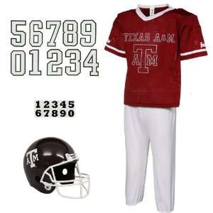  Texas A&M Aggies Deluxe Youth Maroon Team Uniform Set 