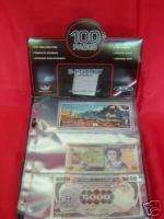CURRENCY BILL HOLDERS 50 2 NOTES p/page Display Sleeves  