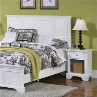   Styles Naples White Queen Headboard & Night Stand   5530 5011  