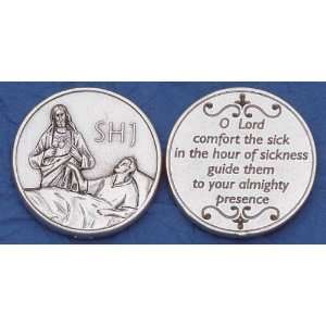   Catholic Coins Sacred Heart of Jesus Prayer for Sick
