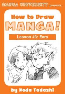   How to Draw Manga Lesson #3 Ears by Tadashi Koda 