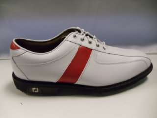   Myjoys Icon Sport Golf Shoes 52110 White Red 10 Medium M  