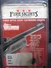 Williams Gun Rifle Beads Fire Sights, Fiber Optic Light Gathering 