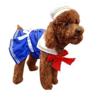    Anit Accessories Sailor Girl Dog Costume, 16 Inch