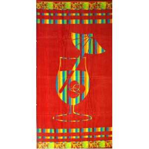  Luxury 2 Piece Oversized Beach Towels  Time For a Drink 