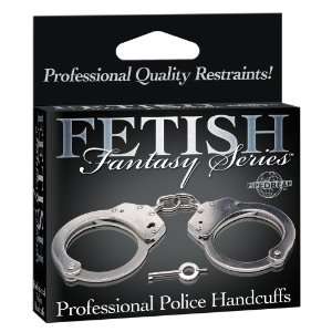  Pipedreams Pro Quality Police Handcuffs Health & Personal 