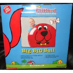  Clifford the Big Red Dog Big Big Ball Toys & Games