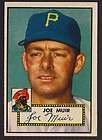 1952 Topps 154 Joe Muir Pittsburgh Pirates  
