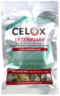 Celox Veterinary Gauze Wrap 3in x 5ft  