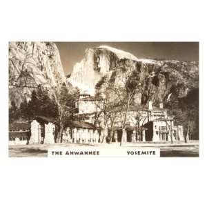  Ahwahnee, Yosemite Giclee Poster Print, 32x24