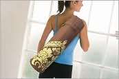 Yoga Mat Bag Batik Brown (Accessory )