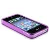 5x TPU Hard Case Cover+5x Protector for iPhone 4 4S 4G 4GS 4G  
