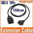 extension car cable obd ii obd2 16pin male to female