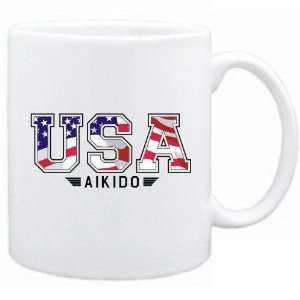  New  Usa Aikido / Flag Clip   Army  Mug Sports