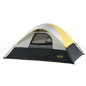 Wenzel South Bend Sport Dome Tent, Yellow/Black/White  