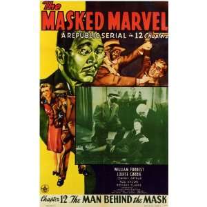  The Masked Marvel Movie Poster (11 x 17 Inches   28cm x 
