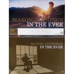 Mason Jennings   In The Ever   Two Sided Poster   Rare   New