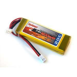   Tenergy 1600mAh 20C LIPO Battery Pack for 1/18 cars and airsoft guns