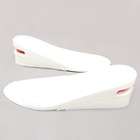 MAX TALL shoe HEEL insert insole pad add 2.36 inches 6cm White Men