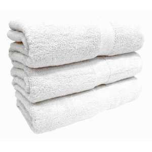   Cotton Loops White Bath Sheet West Point Stenvens
