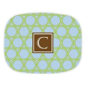   Plates   Personalized Platters (Cordon Blue Cubed)