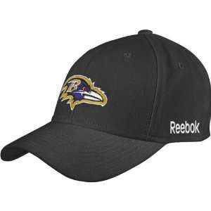  Reebok Baltimore Ravens Sideline Structured Flex Hat 