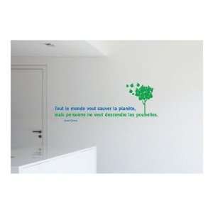  Blabla Garbage (French) Wall Decal