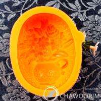 Silicone Molds mould Handmade Soap   Flower vase 01  