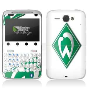   Skins for HTC ChaCha   Werder Bremen wei? Design Folie Electronics