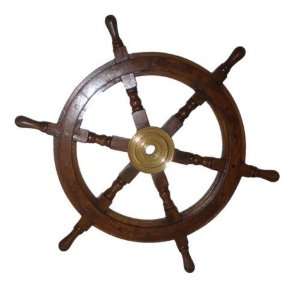  Wood Ships Wheel   9 Sizes Available