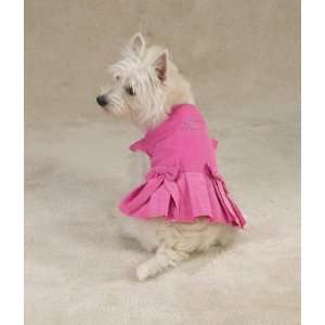  Corduroy Rhinestone Rose Dress Xsm Pink