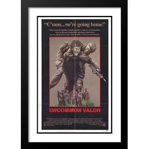 Uncommon Valor 32x45 Framed and Double Matted Movie Poster   Style B 