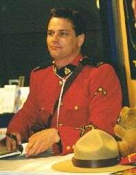 This hat is comparable in style and design, to the RCMP hat worn by 